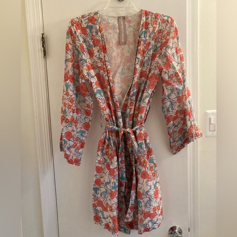 Plum Pretty Sugar Kimono robe
